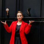 woman holding it all together